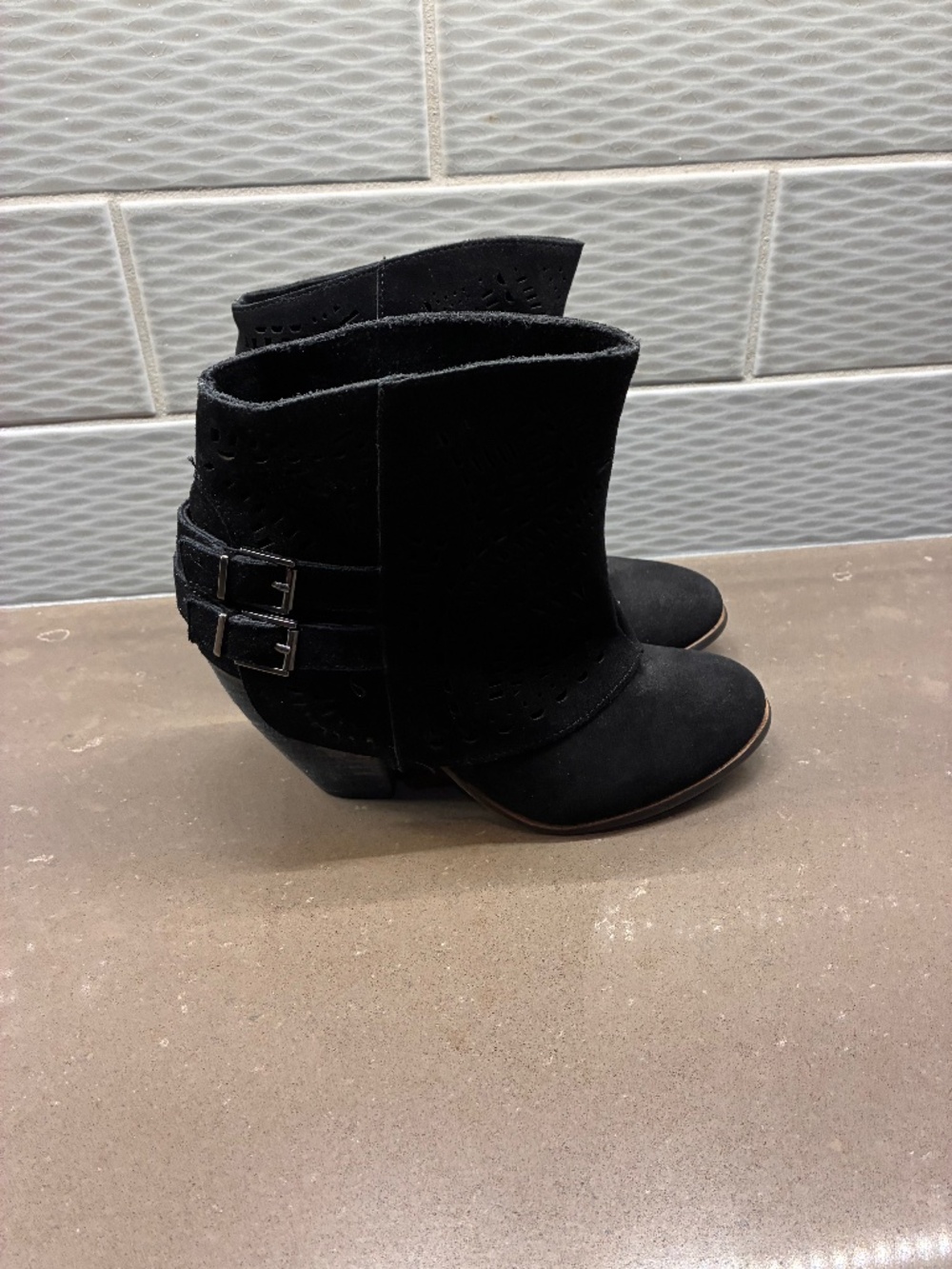 Naughty Monkey size 6 booties